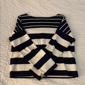 J Crew striped sweater